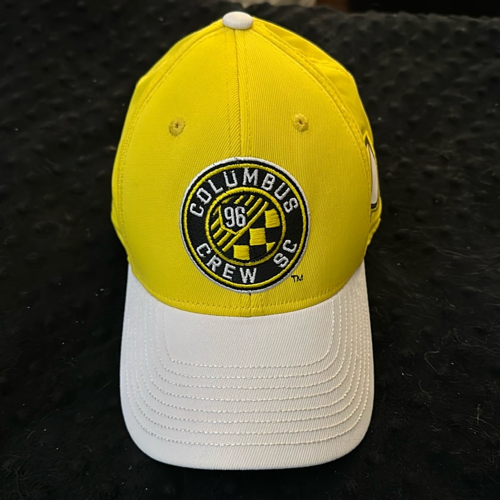 Columbus Crew Adidas fitted climalite hat. s/m. Like new